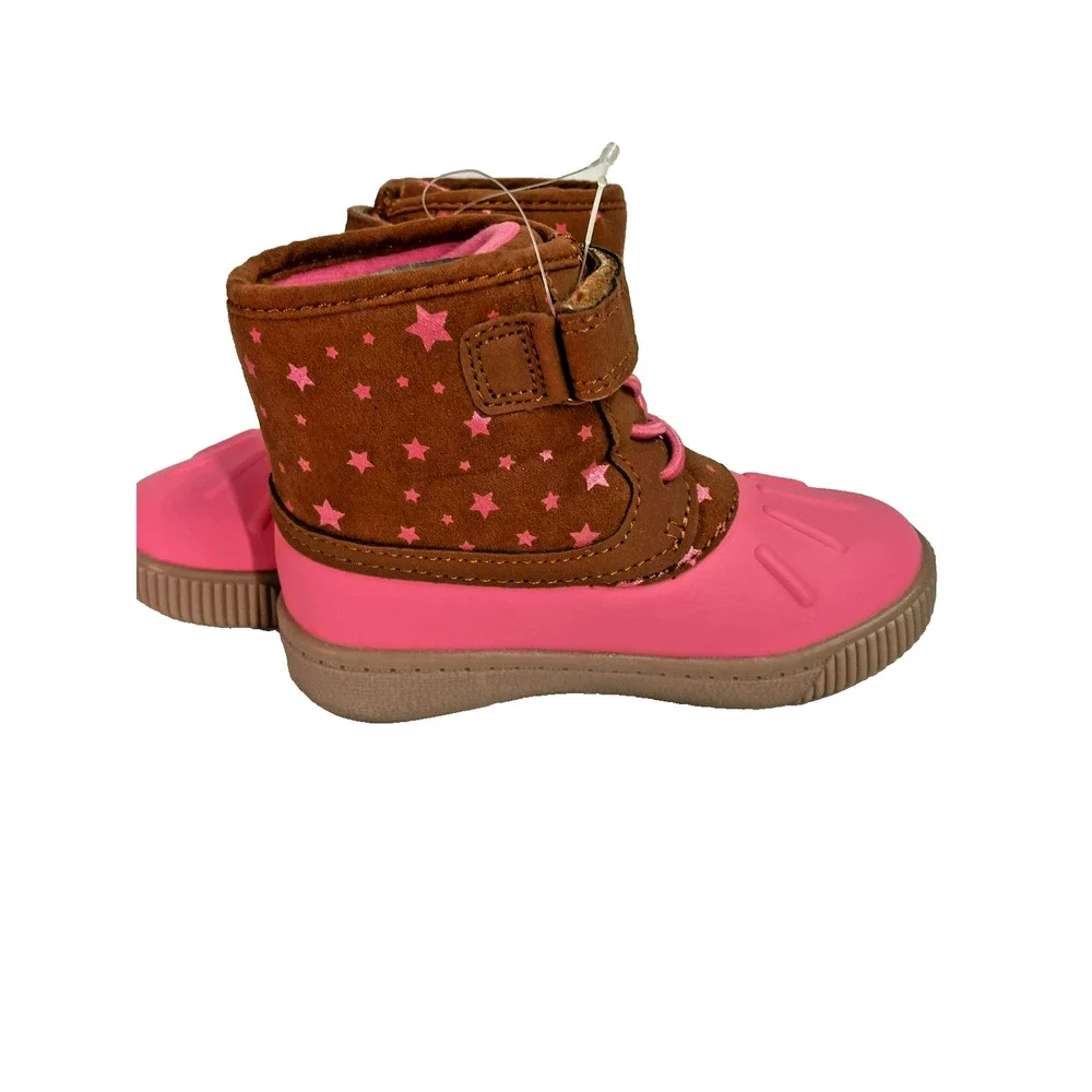 New Simple Joys Size 8 by Carters Alexis Boots-Pink-Outdoor Boot Girls